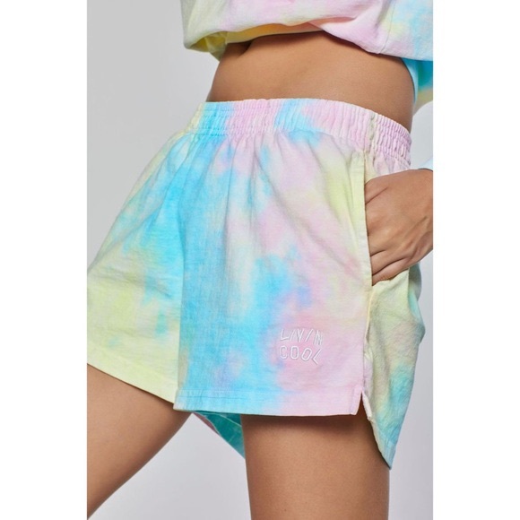 Livin cool tie dye shorts - Picture 1 of 3